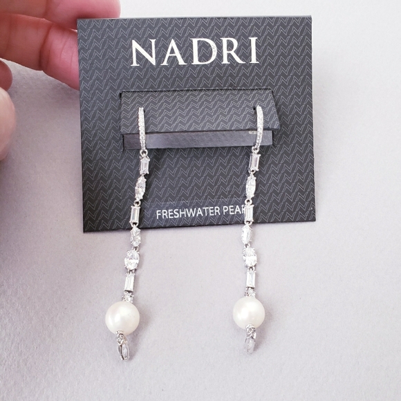 Nadri Jewelry - Nadri Freshwater Pearl Earrings